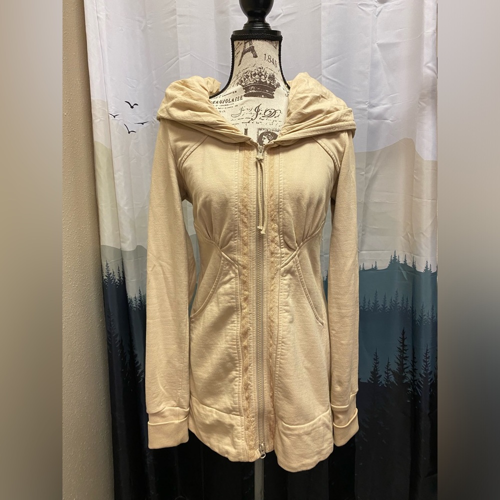 Prairie Underground Long Tunic Hoodie sz Sm